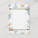 Buscar flechas tribales tarjetas de visita Indio