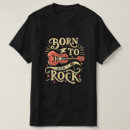 Buscar guitarra eléctrica camisetas Fuerte metalizado