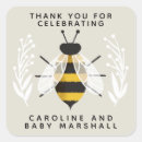 Buscar mamá a la abeja pegatinas Invitados