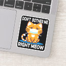 Buscar gato gruñón pegatinas Para todos