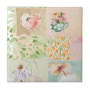 Buscar collage floral azulejos Patrón