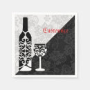 Buscar botella de vino servilletas General y unisex