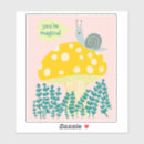 Buscar caracol pegatinas Moderno
