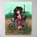 Buscar torre eiffel posters Bicicleta