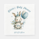 Buscar conejito servilletas Azul