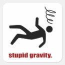 Buscar gravedad pegatinas Humor
