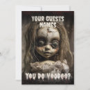 Buscar vudú invitaciones Espeluznante