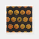 Buscar naranja y negro servilletas Otoño