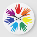 Buscar paz relojes de pared Muestra