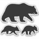 Buscar oso grizzly pegatinas Fauna