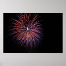 Buscar fuego artificial posters Azul