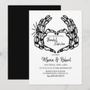 Buscar esquelético invitaciones Gótico