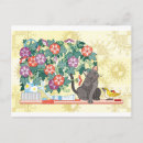 Buscar palillos postales Gato