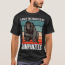 Buscar chimpancé camisetas Gorila