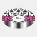 Buscar damasco pegatinas Rosa y negro