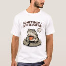 Buscar pedo camisetas Rana divertida