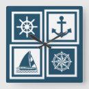 Buscar compás náutico relojes de pared Velero
