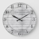 Buscar madera del granero relojes de pared Rústico
