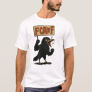 Buscar caw camisetas Pájaro negro