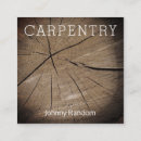 Buscar falsa madera tarjetas de visita Carpintería