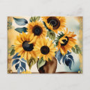 Buscar girasol retro postales Rústico