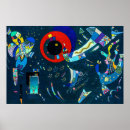 Buscar círculos kandinsky posters Rojo