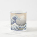 Buscar fino casos tazas Gran ola de kanagawa