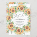 Buscar girasoles invitaciones Para ella