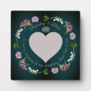 Buscar corazón azul placas fotograbadas General y unisex