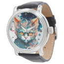 Buscar watercolor relojes Gato