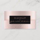 Buscar luxe tarjetas de visita Maquillador