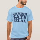Buscar gandhi camisetas Divertido