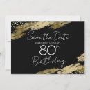 Buscar negro y oro invitaciones Elegante