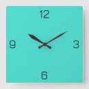 Buscar turquesa relojes de pared Moderno