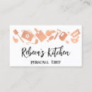 Buscar catering business tarjetas de visita Jefes