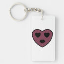 Buscar emoji de la sonrisa llaveros Corazón