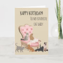 Buscar gata tarjetas Gato