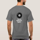 Buscar bola 8 camisetas Sarcástico