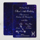 Buscar piscis invitaciones Azul