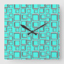Buscar turquoise relojes de pared Retro