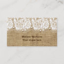 Buscar lino blanco tarjetas de visita Encaje