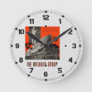 Buscar locomotoras vapor de relojes de pared Ferrocarriles