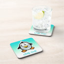 Buscar dibujo animado del pingüino posavasos Pájaro