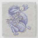 Buscar dragones azules posavasos Para ella