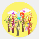 Buscar comestible pegatinas Verde