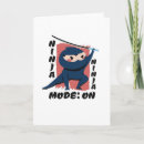 Buscar ninja tarjetas Niños