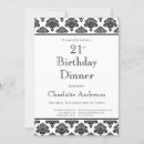 Buscar damasco negro invitaciones Simple