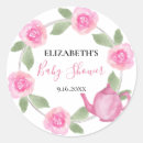 Buscar tetera pegatinas Ducha de bebé chica