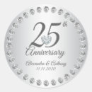Buscar 25 aniversario pegatinas Diamantes
