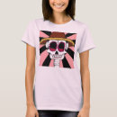 Buscar dia de los muertos mujer camisetas Diámetro